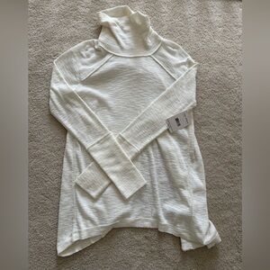 New! Free People Flowy Open Back Top Size Small